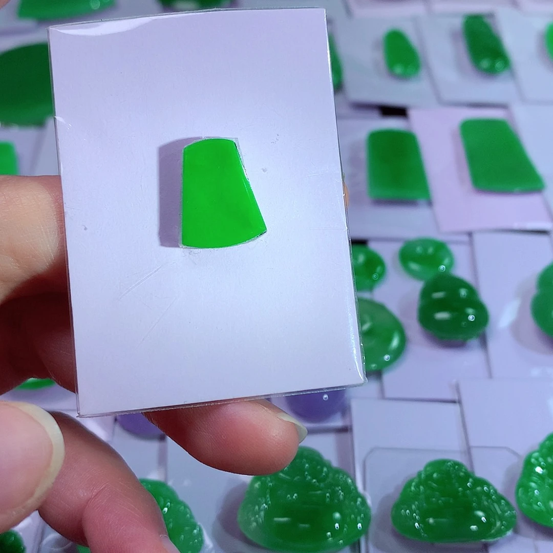 颈饰未镶嵌翡翠天然翡翠