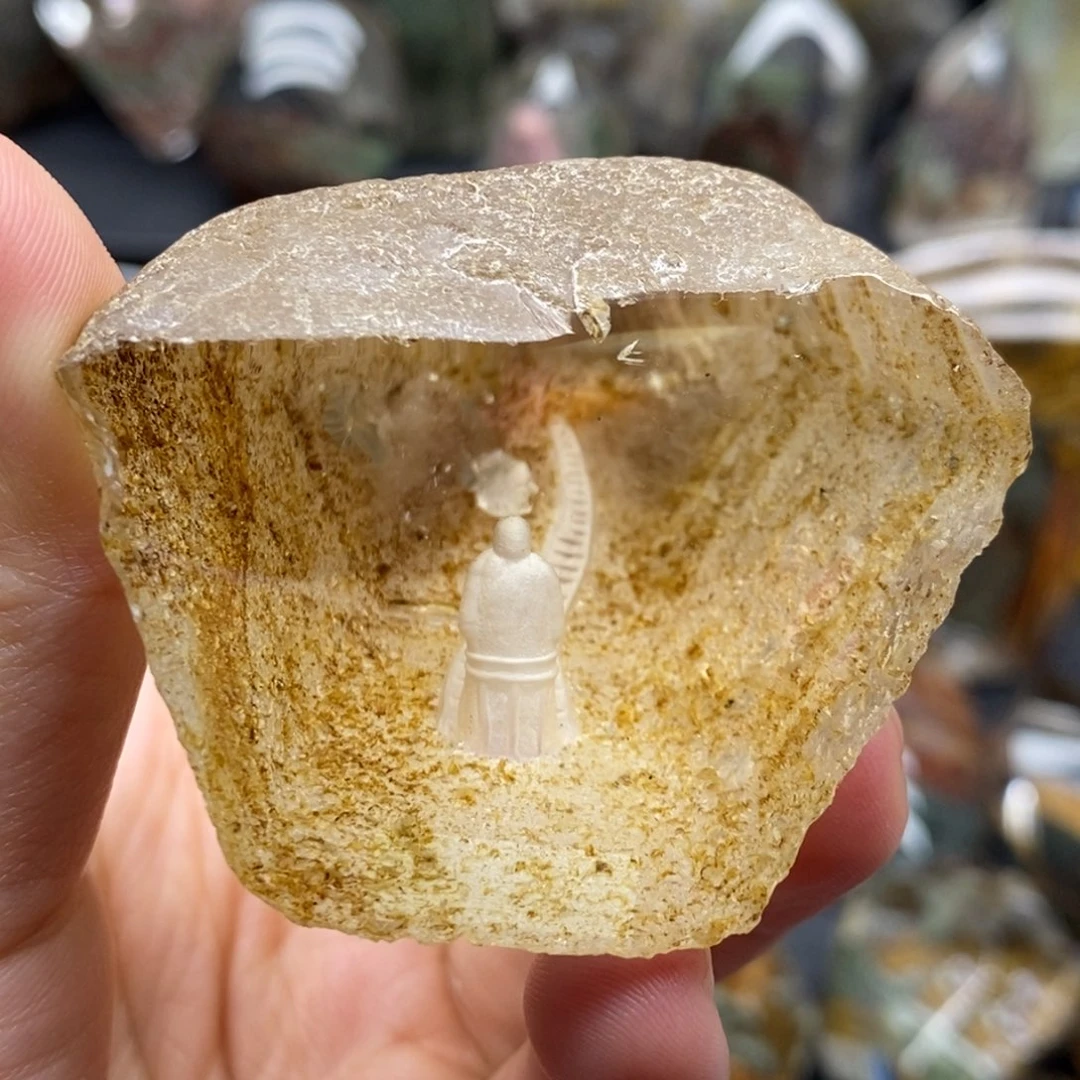 水晶未镶嵌珠宝半成品