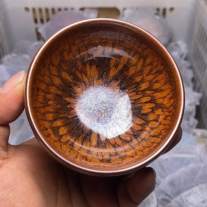 茶盏建盏喝茶主人杯茶杯