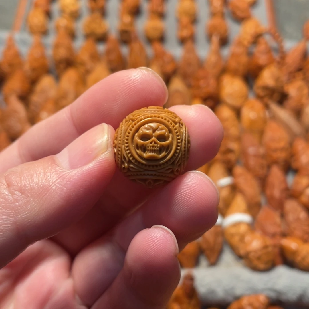 橄榄核手串/手链六芒星顶珠