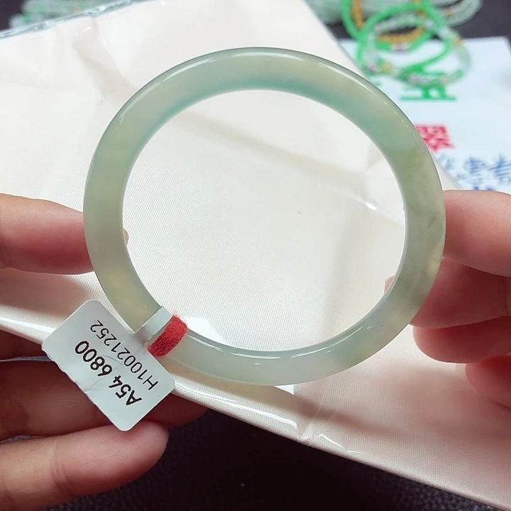 翡翠未镶嵌手镯天然缅甸A货翡翠