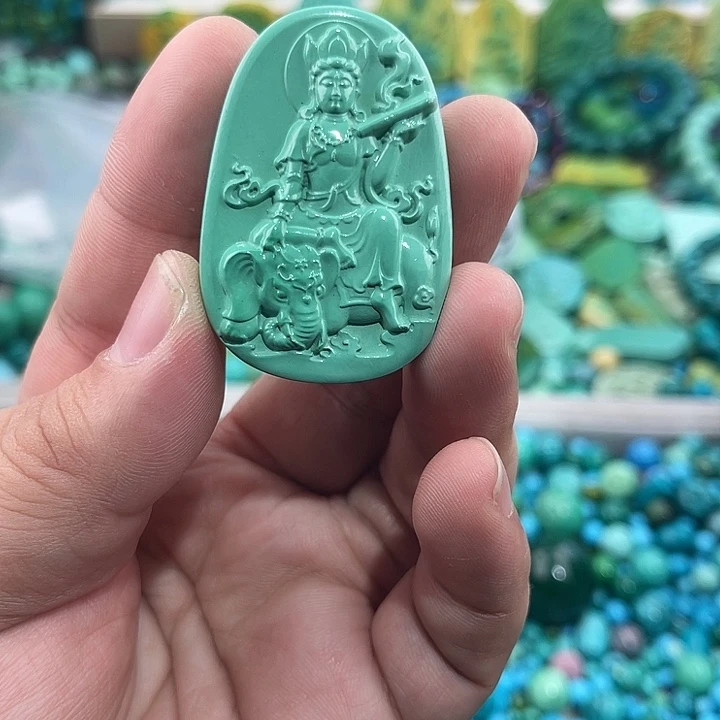 高瓷雕刻精品精美