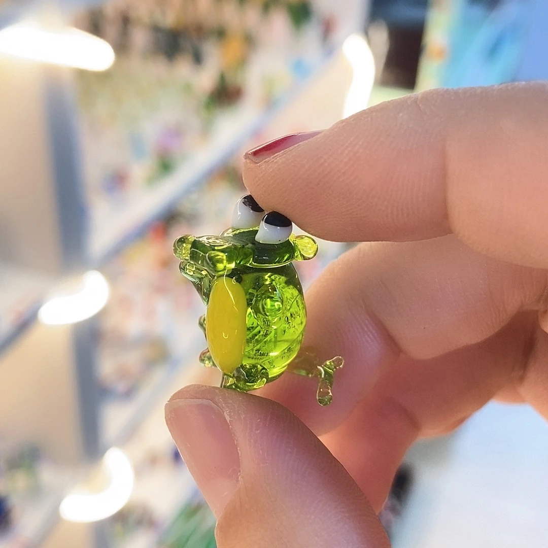 琉璃手工艺品小鳄鱼