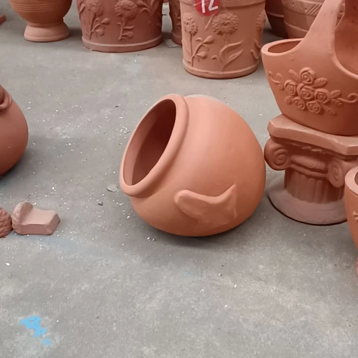 红陶山**秀红陶透气吸水性花盆