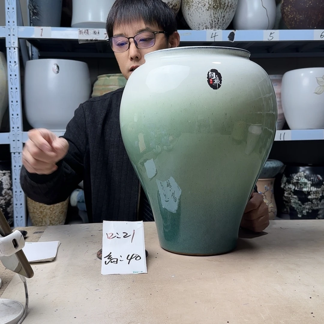 21@40 紫砂花盆尺寸