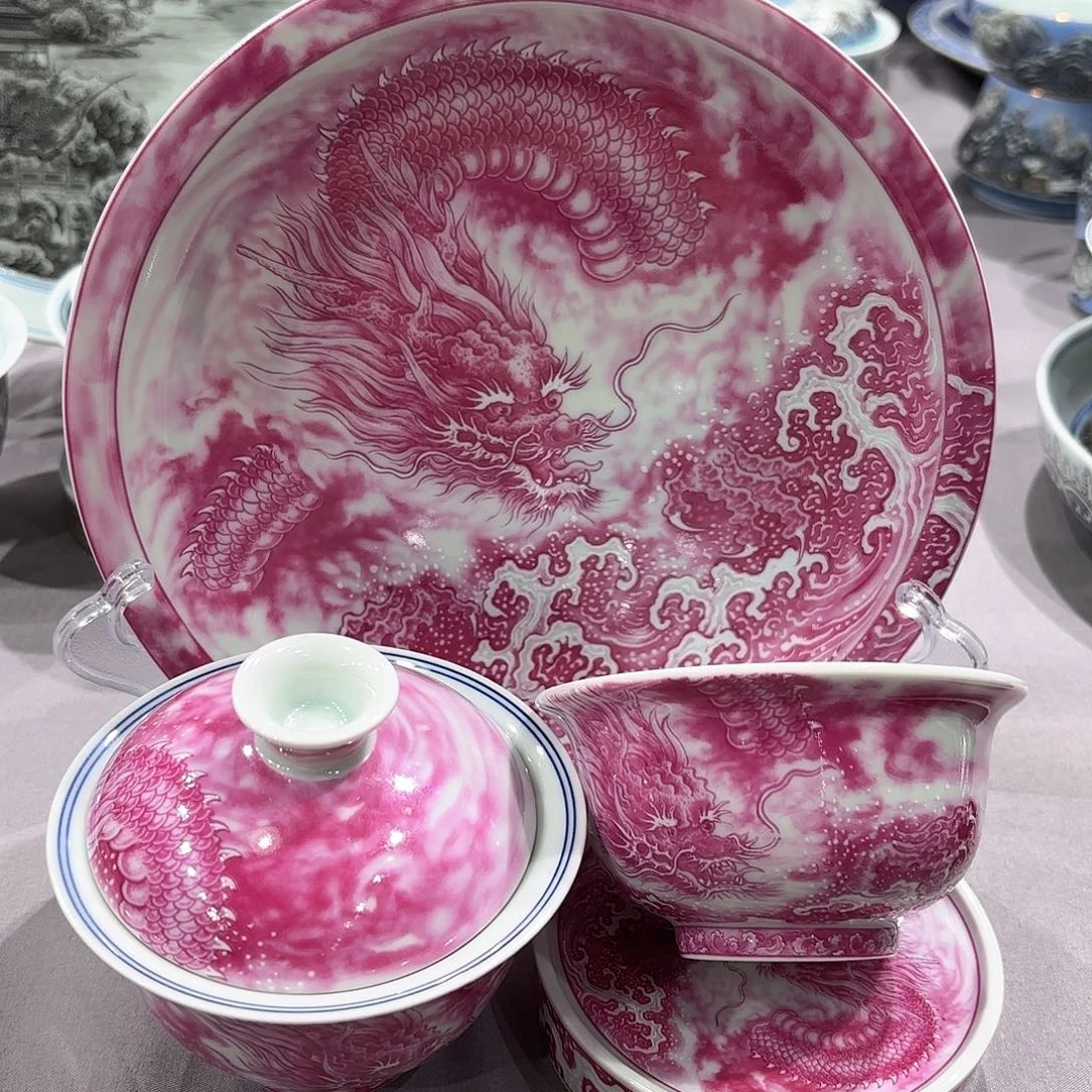 瓷片景德镇瓷器精品展示