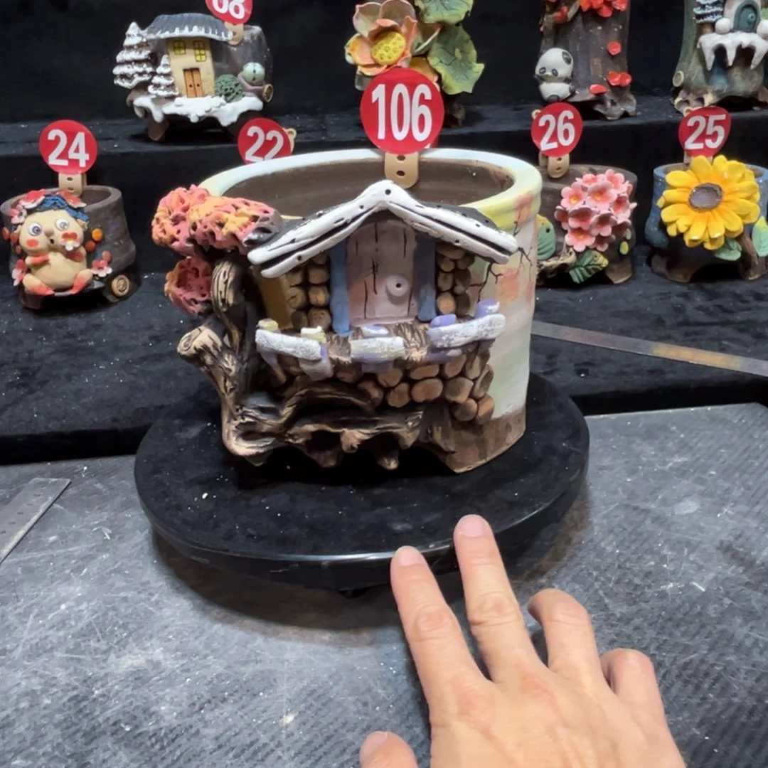 唯***我白狐花器多肉花盆