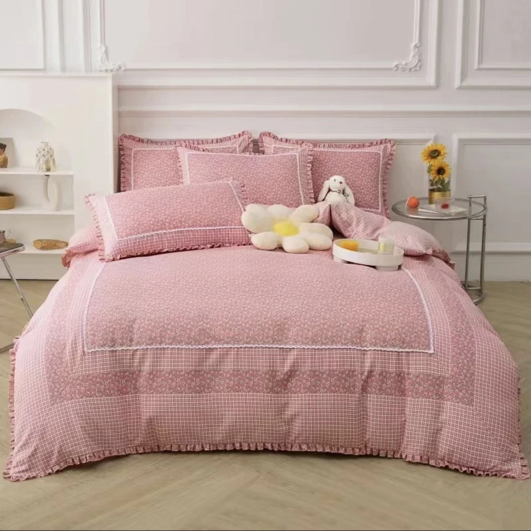 精品高端四件套--芳华粉2