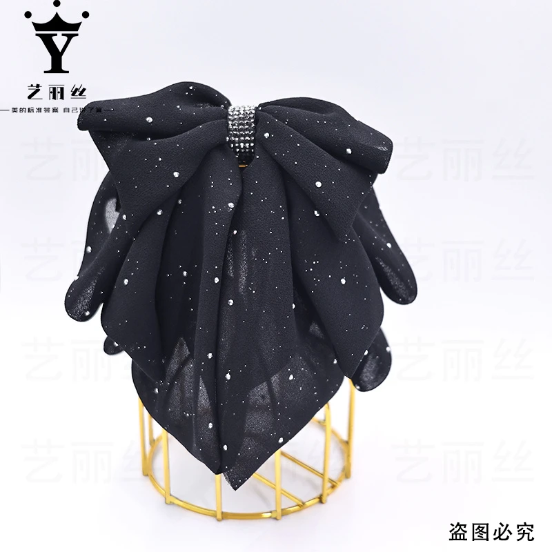 艺丽丝 巴黎王妃 [幽情] 大气黑锆款马尾夹YL835