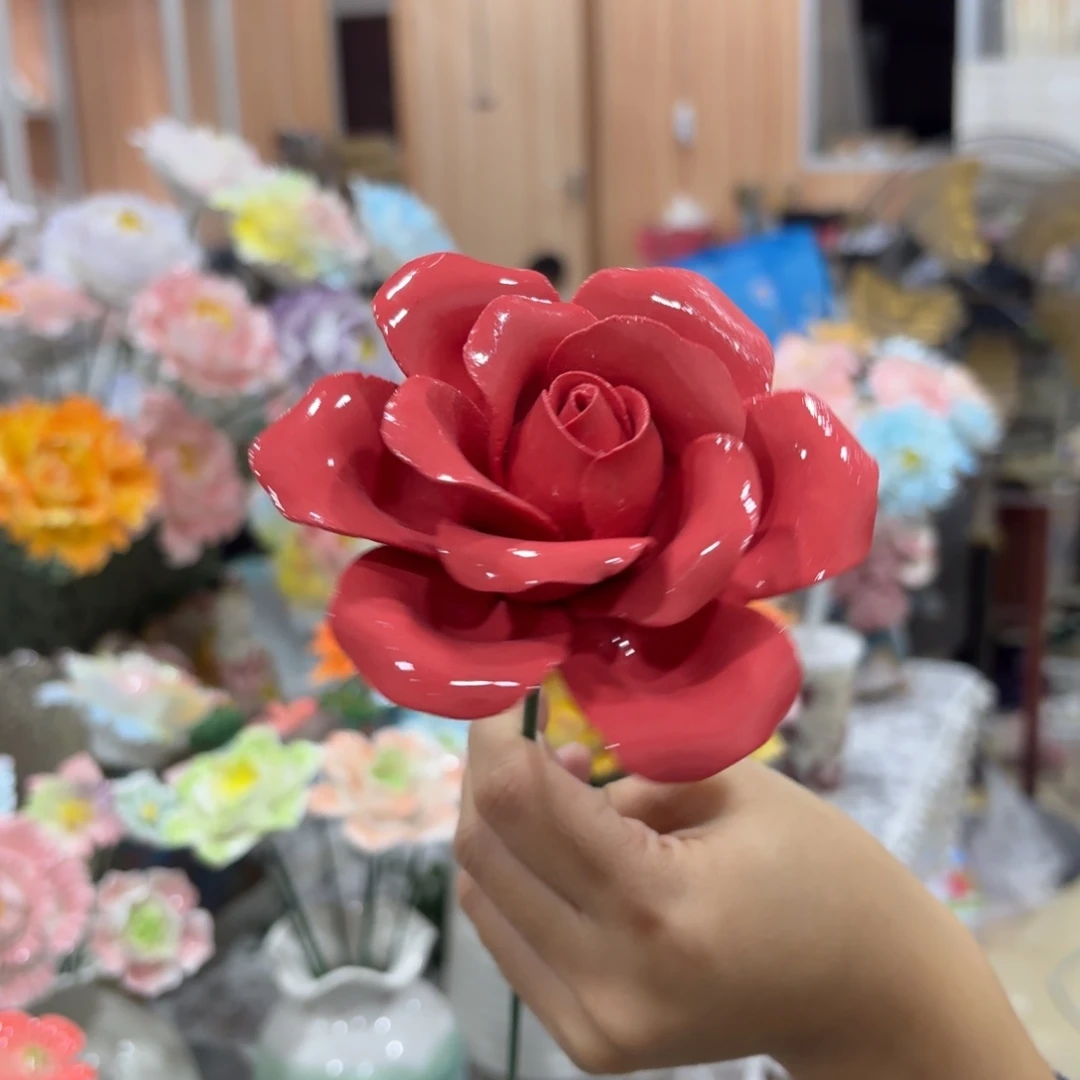 陶瓷花，20元发货，退款拉黑