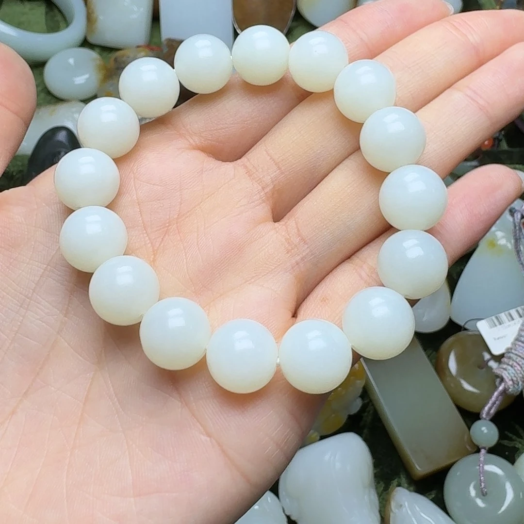 和田玉手链未镶嵌