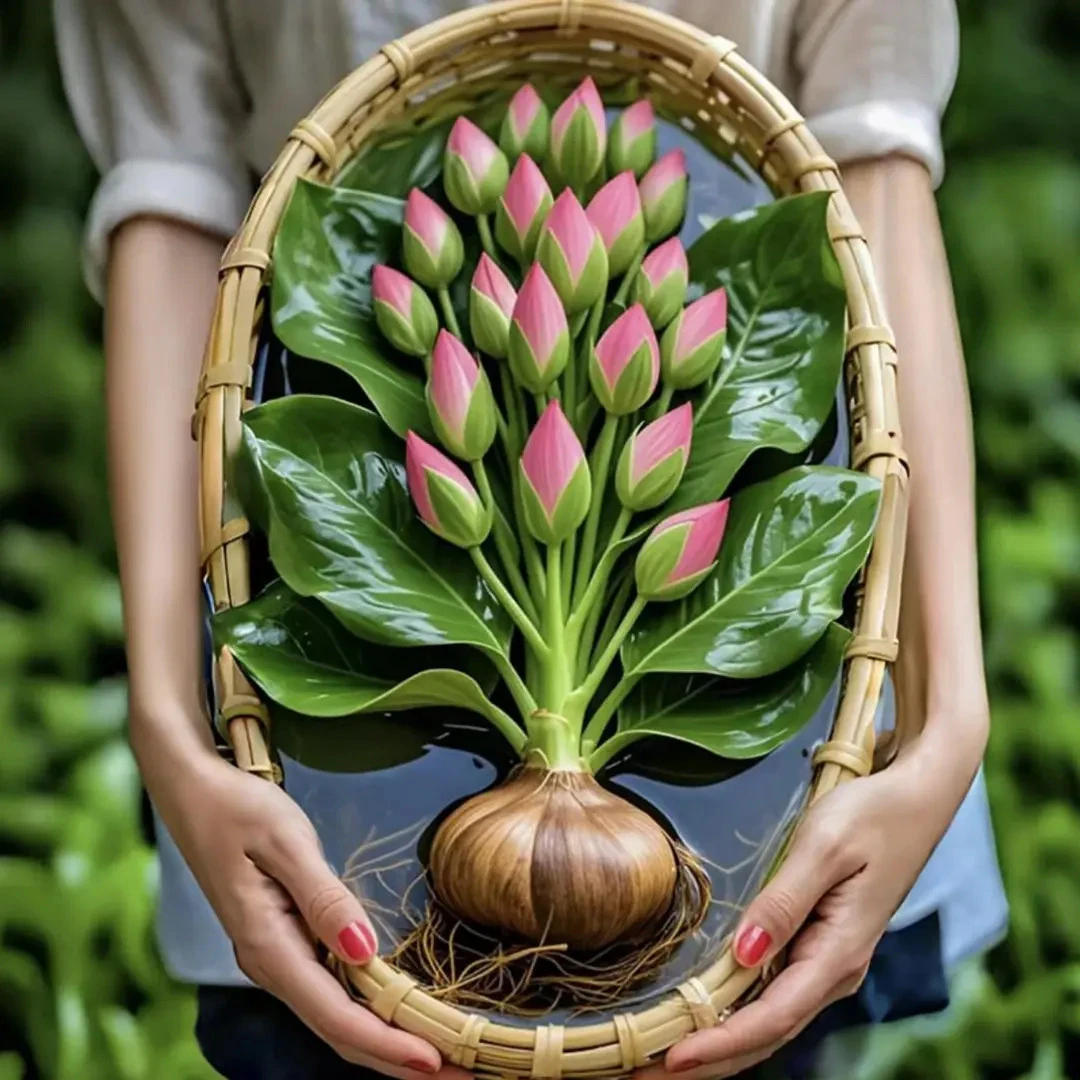 热销【水培金钻】金钻种球盆栽室内净化空气桌面绿植四季常青商品图