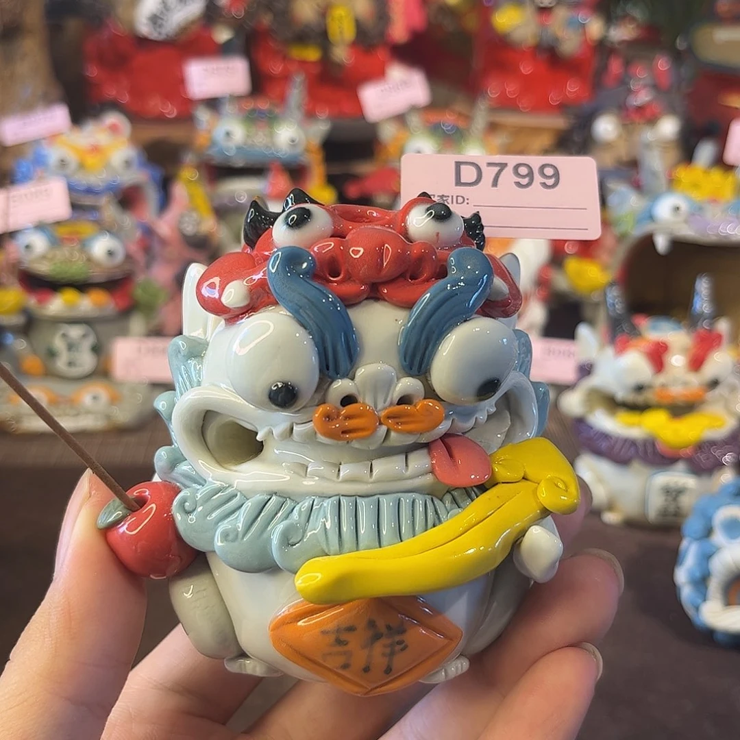 泥塑纯手工茶宠摆件