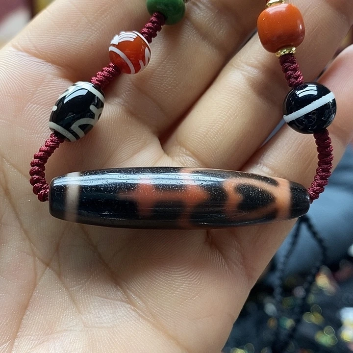 玛瑙/玉髓（覆膜）合金颈饰