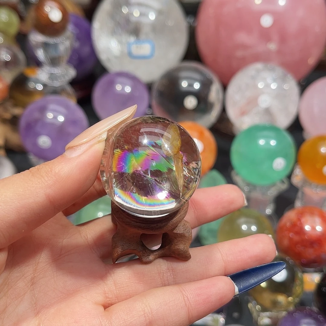 水晶珠宝半成品未镶嵌微瑕3.5