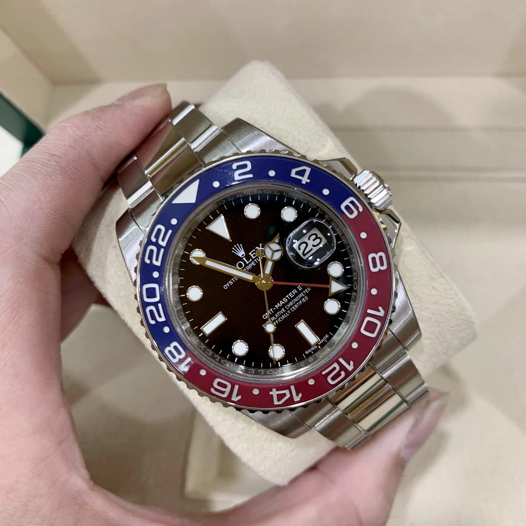 99新 Rolex/劳力士 M116719BLRO-0001白金可乐圈 保卡16年4月23日