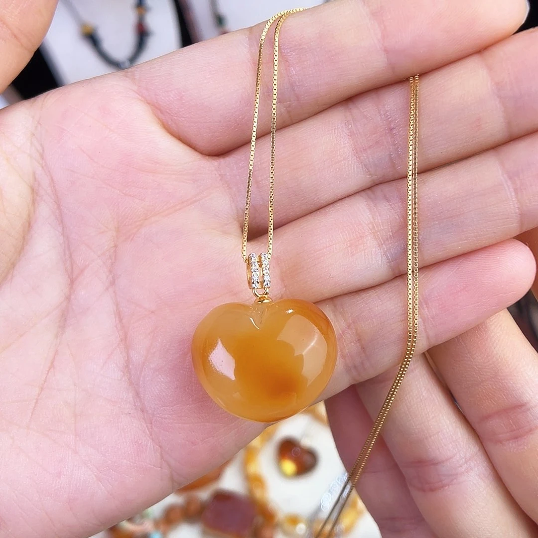 未镶嵌琥珀珠宝奇石，