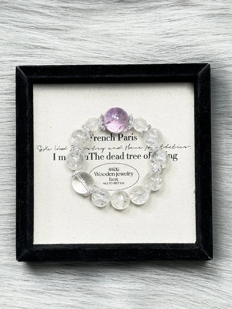 AW710【女权】白水 梵石 天然水晶 多样性发货