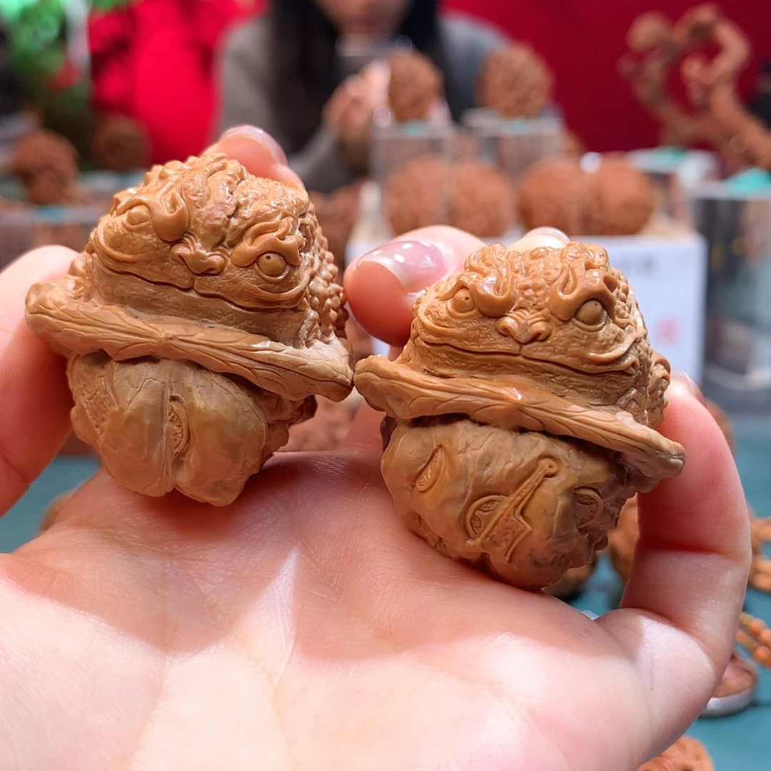 文玩核桃把件蛮**乎———————————