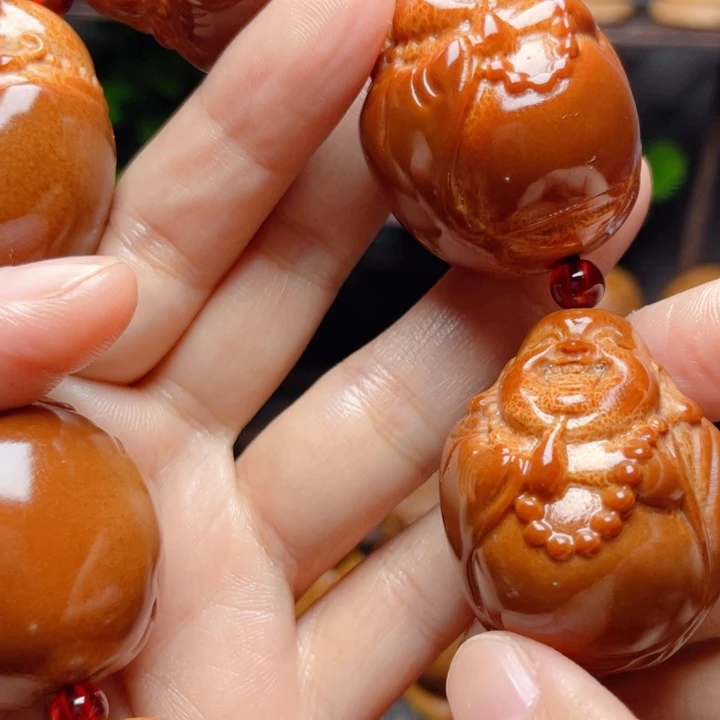 橄榄核手串/手链弥勒手持