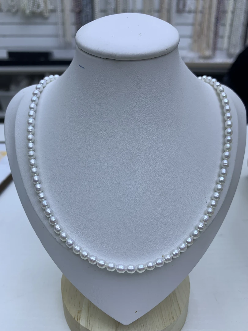 钛钢仿珍珠项链 〖蕙子严选〗ZH 12新款珍珠轻奢项链