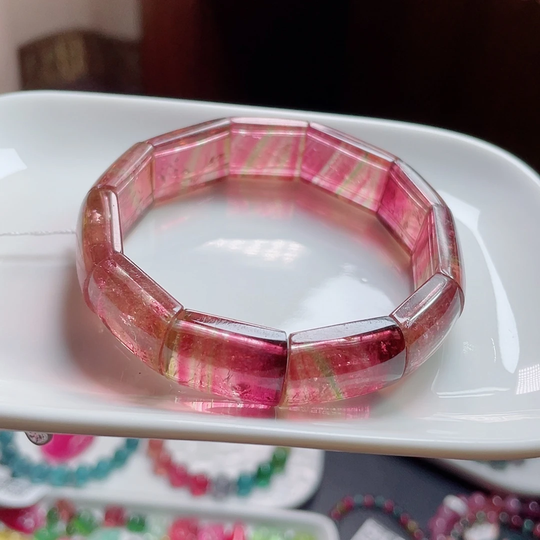 碧玺手链未镶嵌碧玺手链