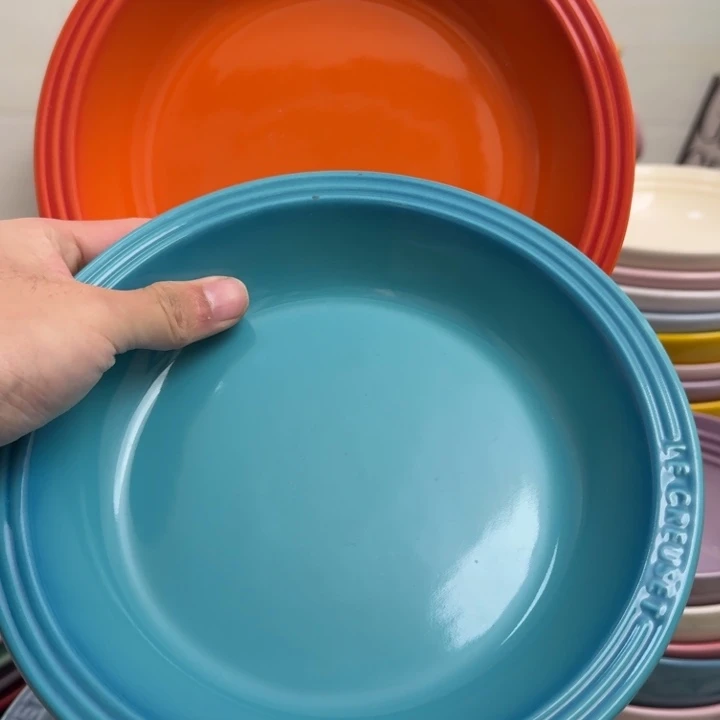 微瑕2个8英寸草帽盘