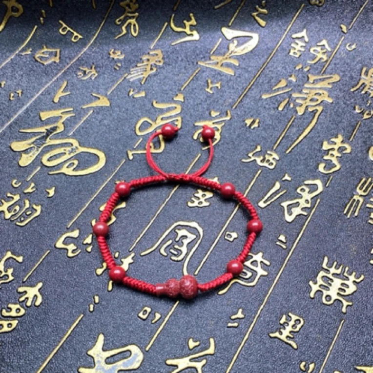 含辰砂工艺品葫芦手链男女款手手绳手工编织定制款手链