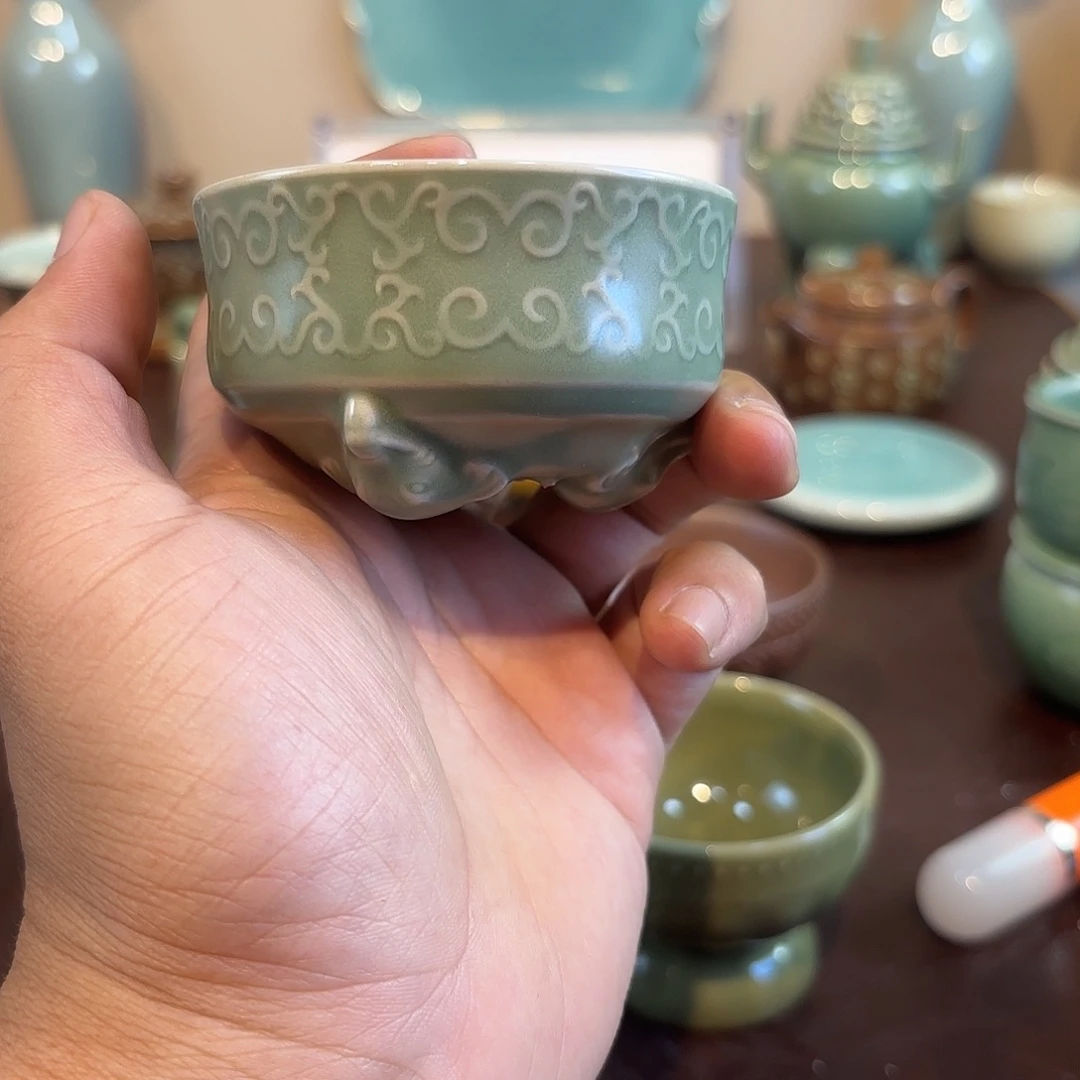 瓷片龙泉青瓷龙泉青瓷