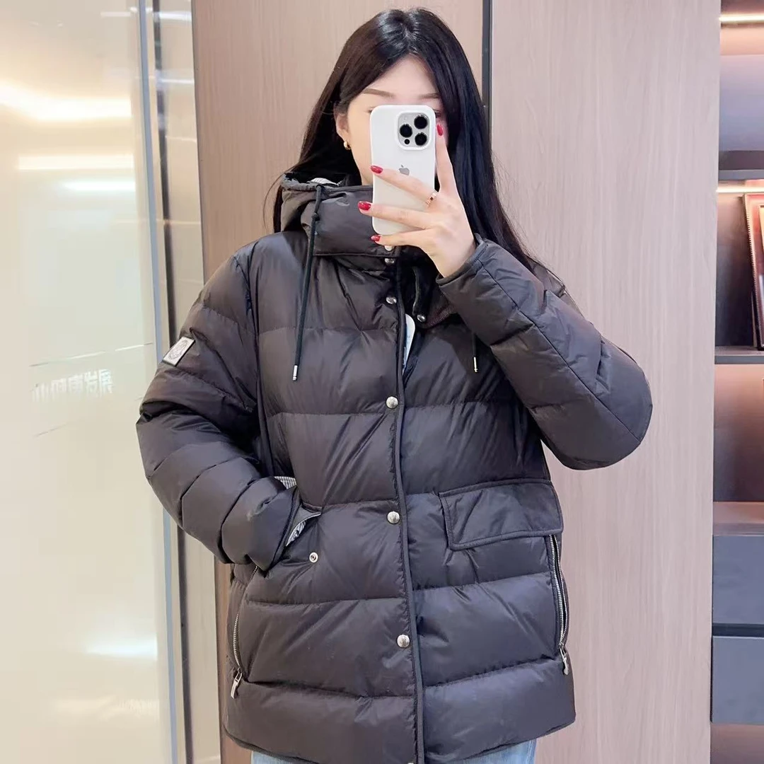 95新 MONCLER 麦殿/羽绒服5码灰色/251217WHHYGA1