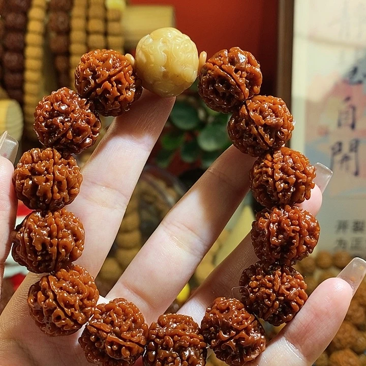 金刚菩提手串206玉华貔貅