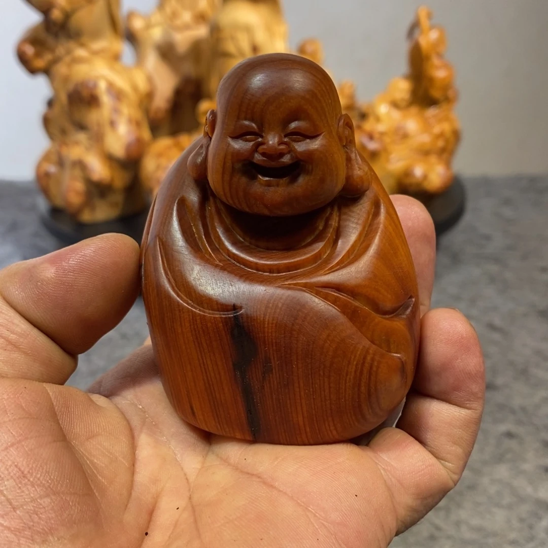 柏木（崖柏）木雕工艺品摆件家居装饰手把件