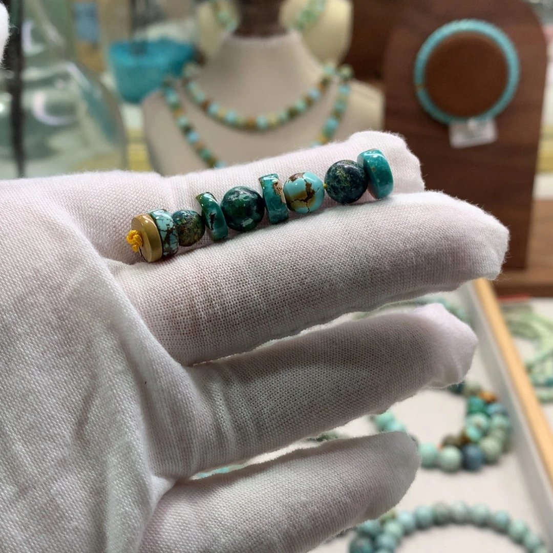 绿松石未镶嵌配饰