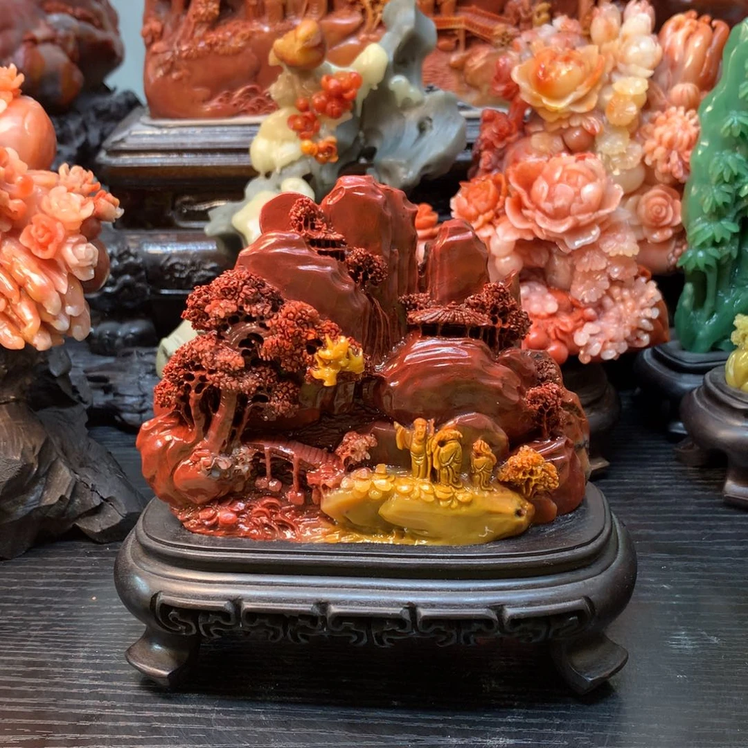 寿山石寿山石摆件