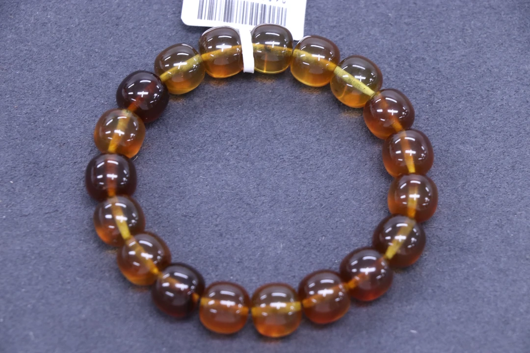 原矿无优化缅甸琥珀老型单圈10mm左右有坑裂介意慎拍