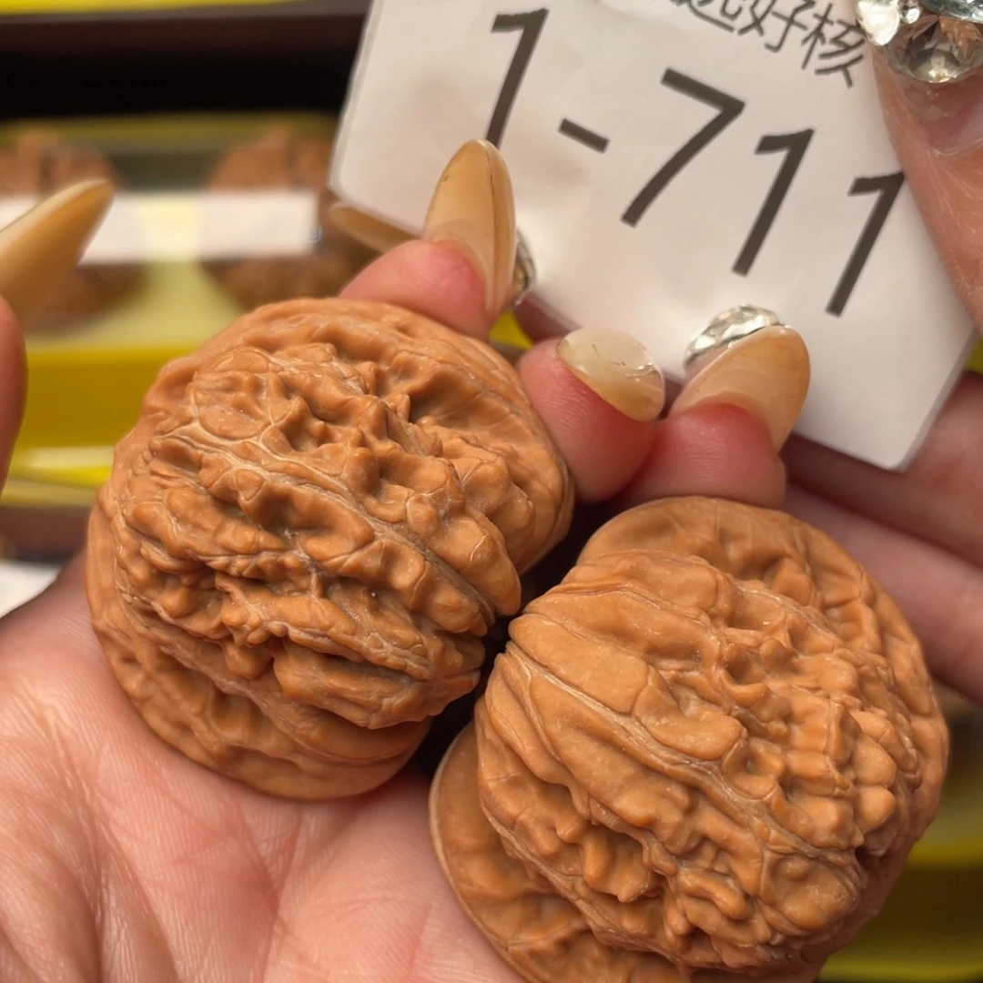 文玩核桃把件43全品平谷一代楼