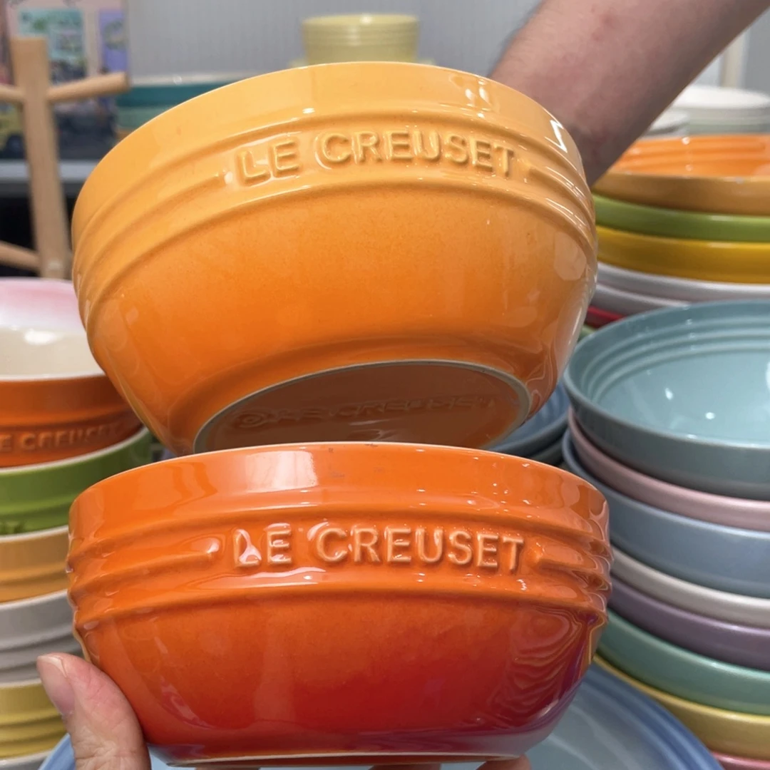 瓷片微瑕2个韩式面碗400ml