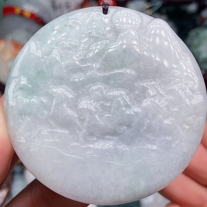 颈饰未镶嵌翡翠翡翠