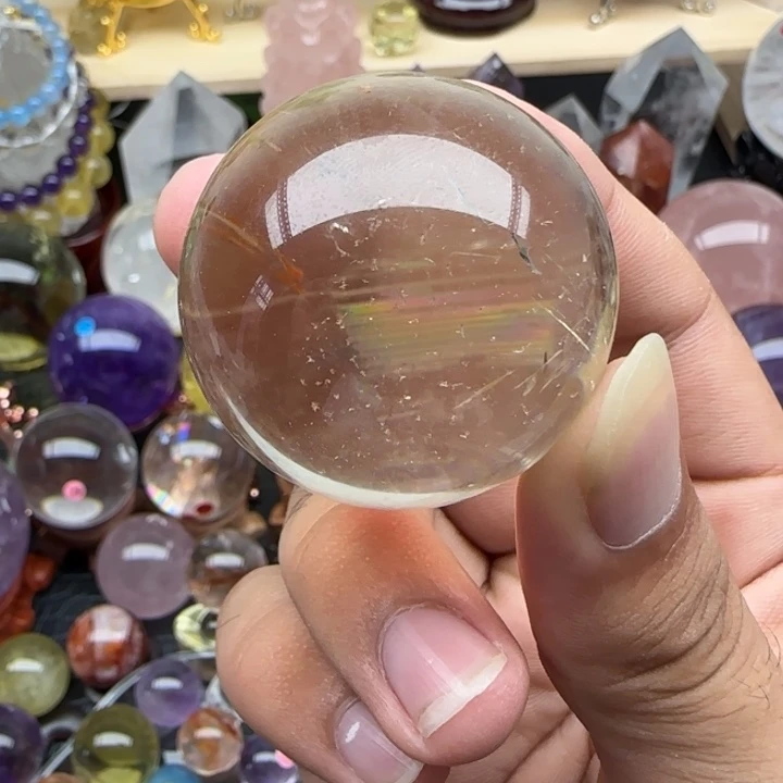 水晶珠宝半成品未镶嵌3.97