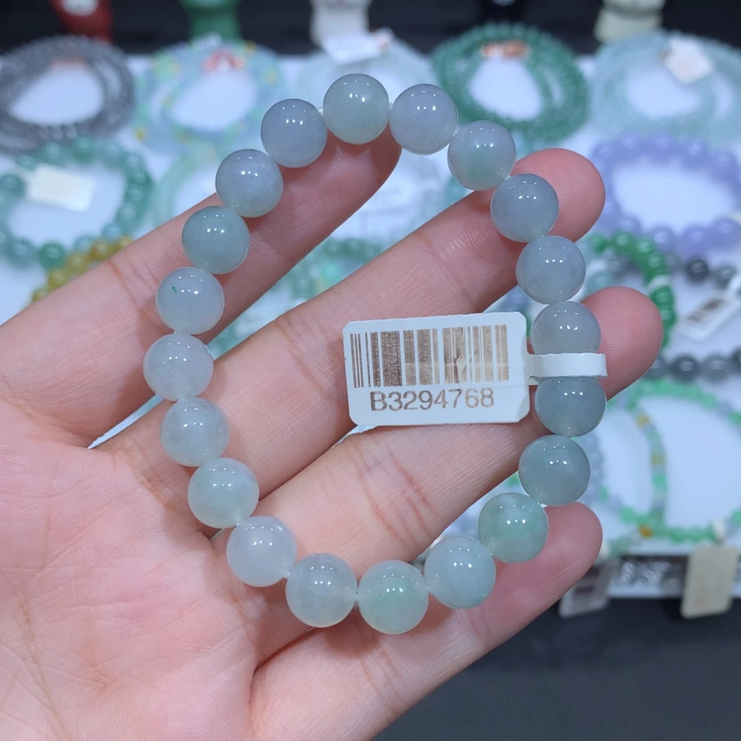 未镶嵌手串翡翠天然