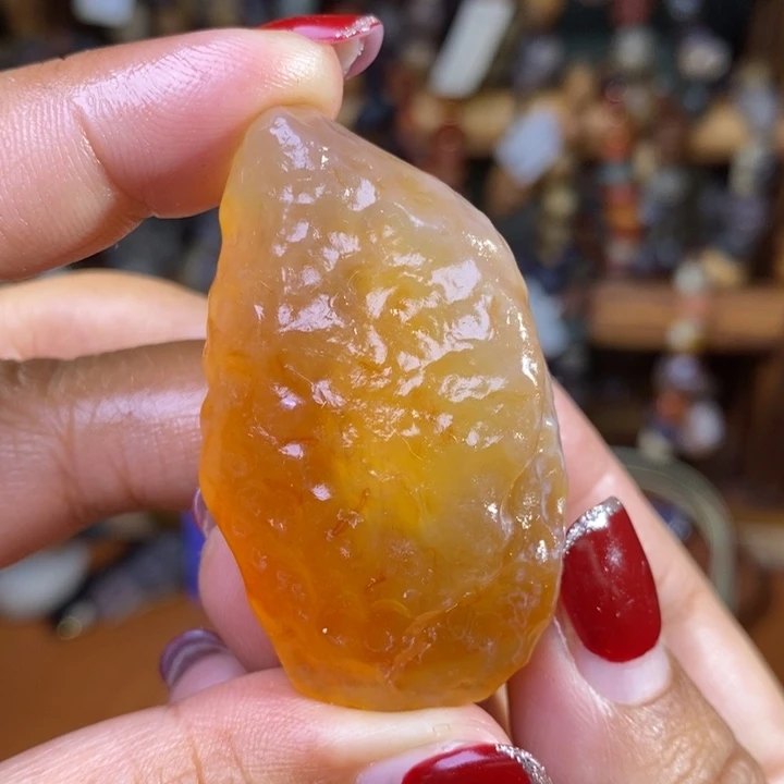 玛瑙/玉髓珠宝半成品未镶嵌五**果