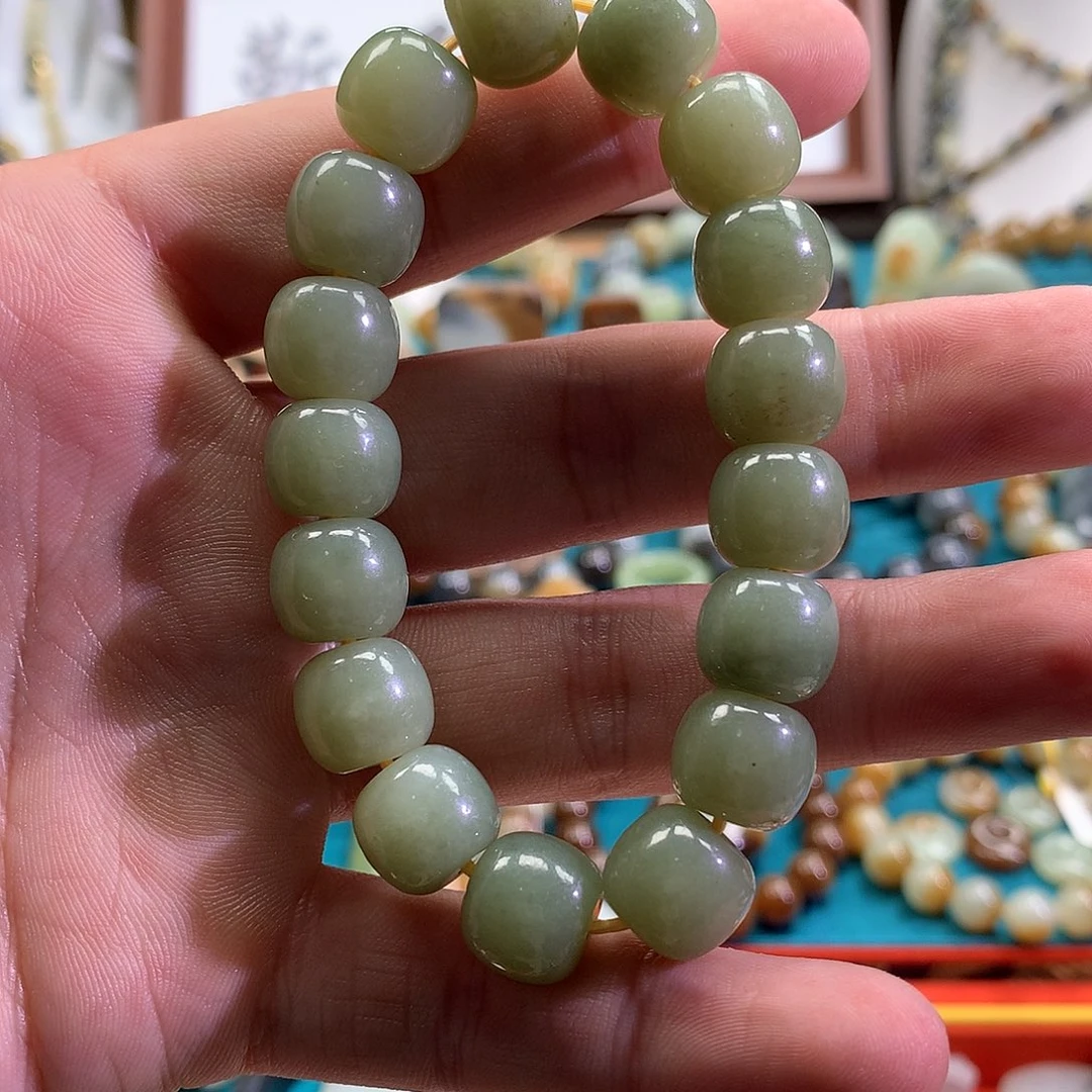 和田玉（糖玉）未镶嵌手链