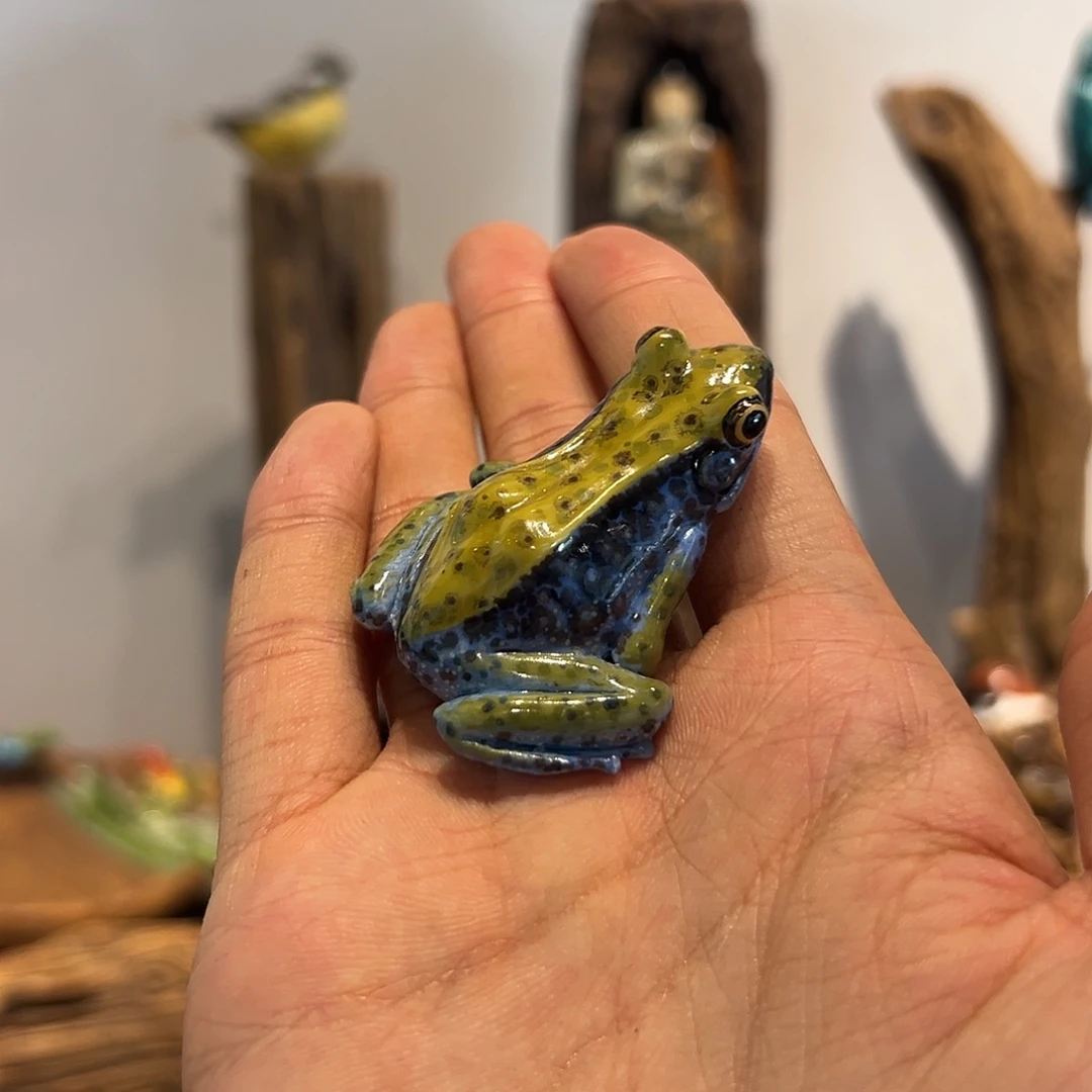 月*单蛙纯手工制作刘镇光作品