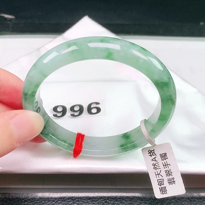 翡翠未镶嵌手镯（贵妃镯）996