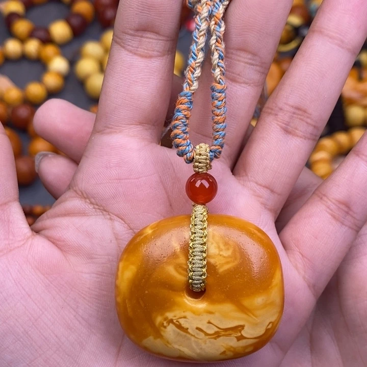 蜜蜡未镶嵌裸石蜜蜡L