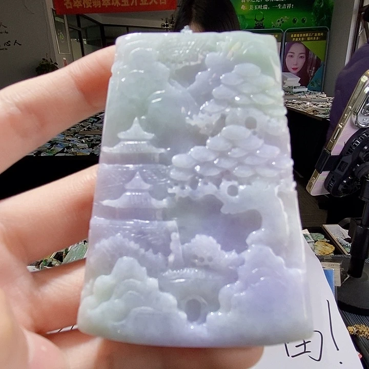 颈饰未镶嵌翡翠翡翠