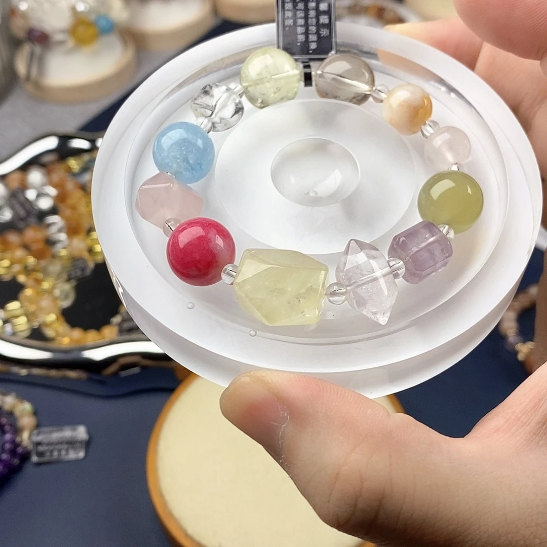 银S925镶嵌手链水晶