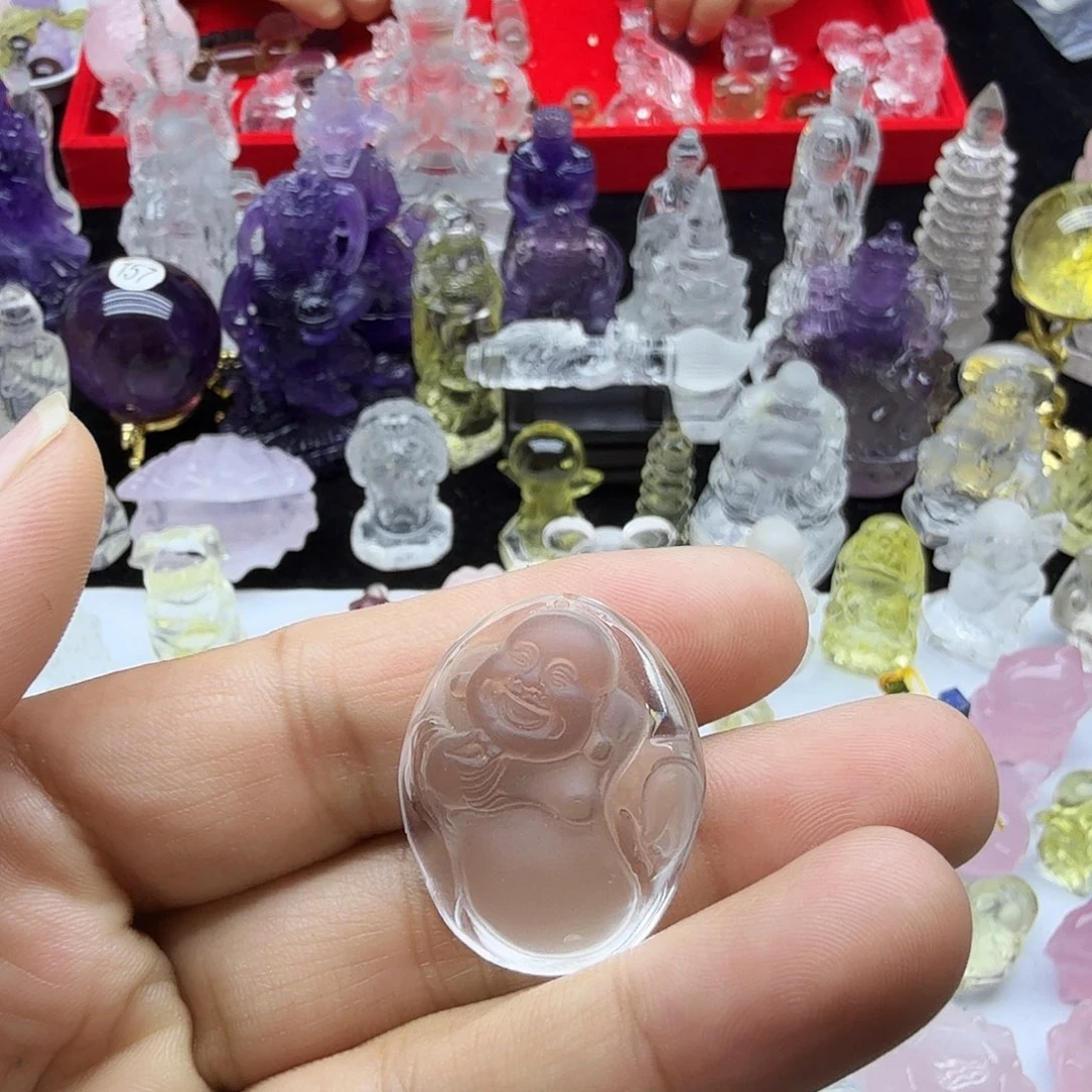 水晶珠宝半成品未镶嵌