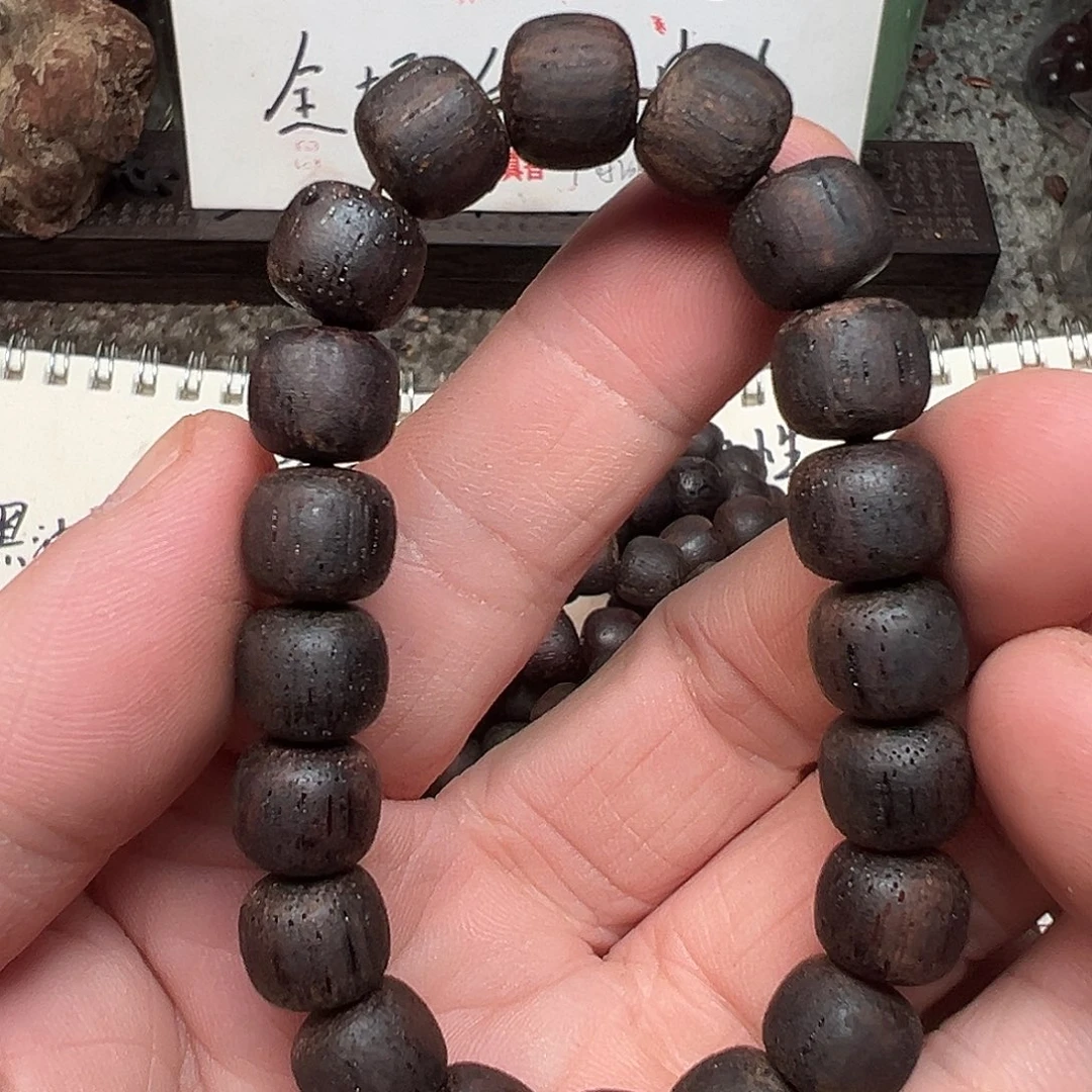 降真香手串/手链缅甸小叶降真香1.0老邢紫油