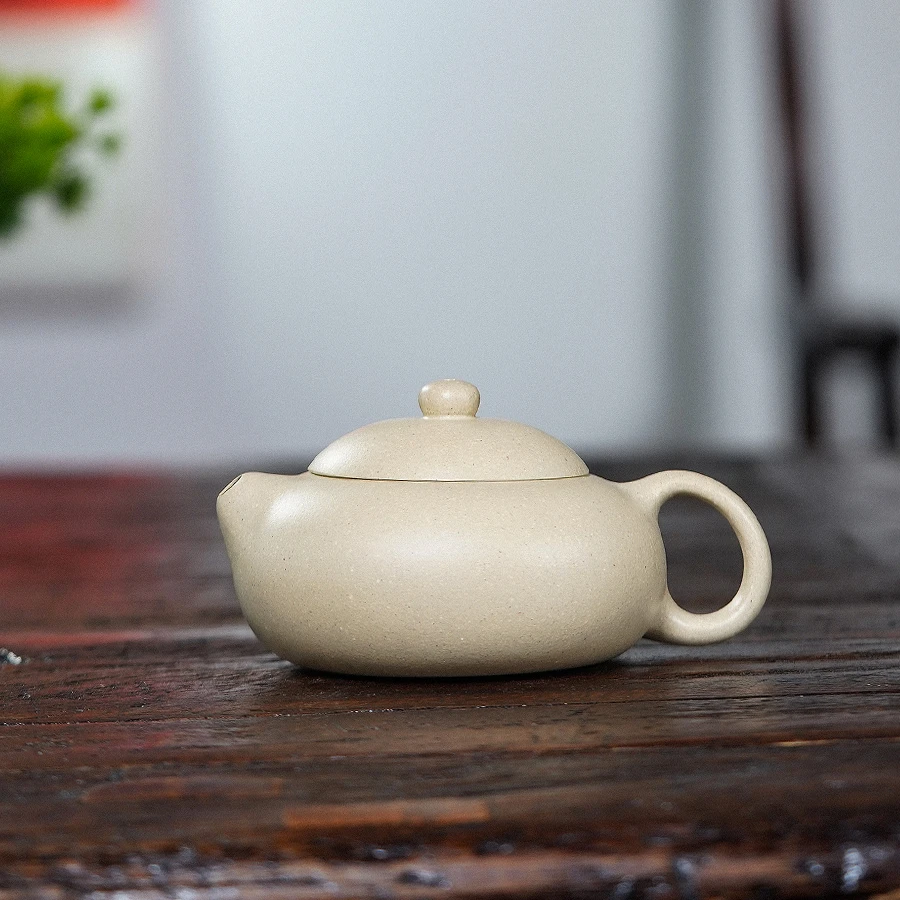 扁西施180cc本绿正宗宜兴纯手工原矿紫砂壶0813泡茶壶